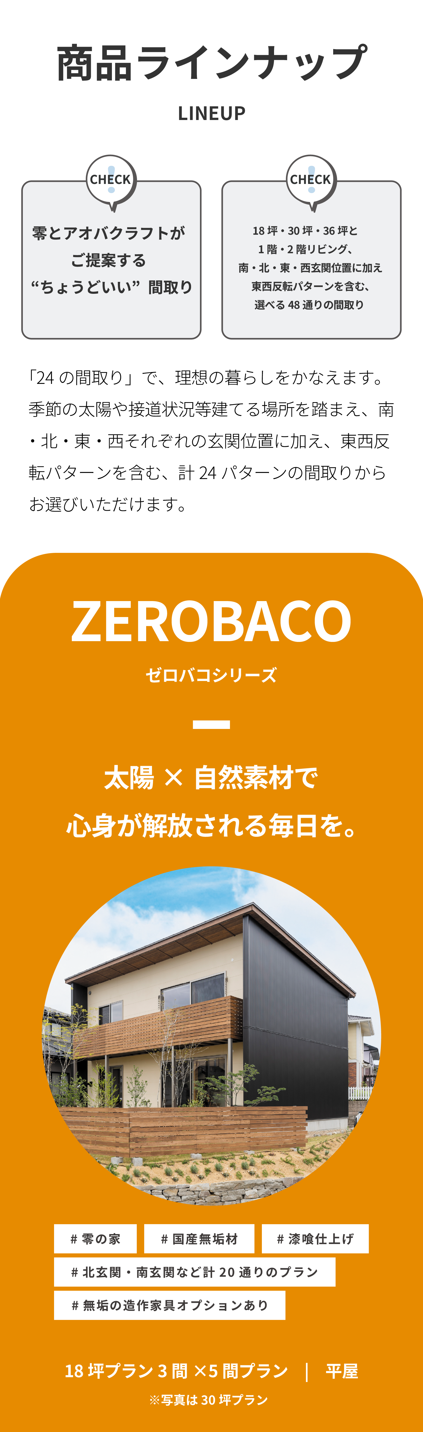 商品ラインナップ